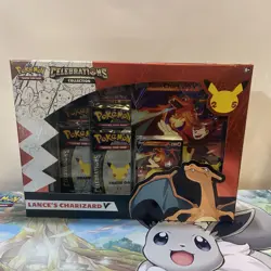 Pokemon Celebrations Lances Charizard V Collection Box Sealed. Brand New 820650101625 - Image 1