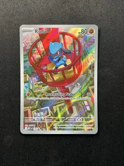 Pokemon TCG - Promo Riolu - MEP 10 - Mega Evolutions Near Mint Black Star Promo - Image 1