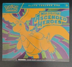 Pokemon TCG: Mega Evolution Ascended Heroes Factory Sealed Elite Trainer Box - Image 1