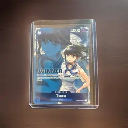 One Piece TCG TSURU OP06-051 WINNER PACK 2025 VOL 4 NM PROMO - Image 1
