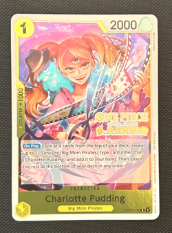 Charlotte Pudding (Judge Pack Vol. 2) OP03-112 One Piece Promotion Card Foil - Image 1