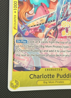 Charlotte Pudding (Judge Pack Vol. 2) OP03-112 One Piece Promotion Card Foil - Image 3