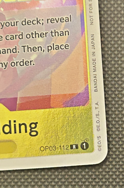 Charlotte Pudding (Judge Pack Vol. 2) OP03-112 One Piece Promotion Card Foil - Image 4