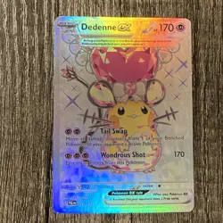 Pokemon Dedenne EX TCG Scarlet & Violet Paldea Evolved Holo Card 239/193 - Image 1