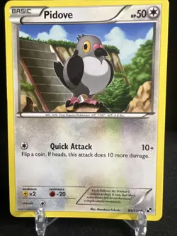 Pidove 84/114 Pokemon TCG Black & White Card 2011 - Image 1