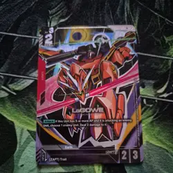 LaGOWE - GD01-050 R+ Alt Art GUNDAM TCG CARD GAME FOIL ENGLISH NEWTYPE RISING - Image 1