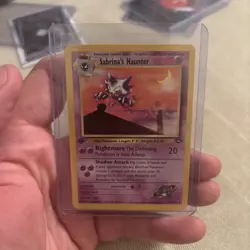 Sabrina's Haunter 55/132 Uncommon 1st Edition Gym Challenge Card FREE SHIP - Image 3
