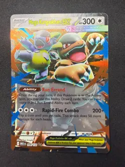 Mega Kangaskhan ex 104/132 Me01 | Mega Evolution Holo | Pokemon Card | NM - Image 1