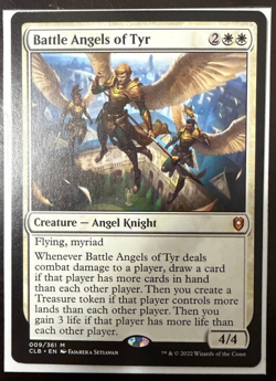 Battle Angels of Tyr Commander Legends: Battle for Baldur's Gate Regular NM - Image 1