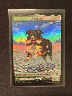 ANGELO // DARKSTAR DOUBLE-SIDED TOKEN FOIL - Magic: The Gathering - NM/M - Image 1