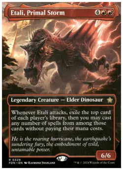 Foundations #329 Etali, Primal Storm (Borderless) - Image 1