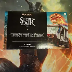 MTG Secret Lair FOIL Edition Playstation Twisted Metal Sol Ring Sealed Pack - Image 1