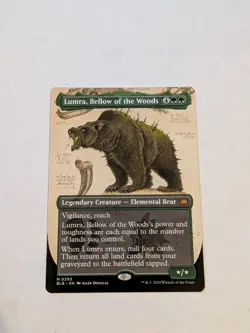 Lumra, Bellow of the Woods (Borderless) (0293) Bloomburrow Regular - Image 1