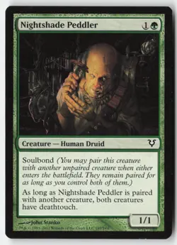 MTG - Nightshade Peddler #187 - Regular - AVR Avacyn Restored - Image 1