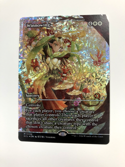 MTG: LORWYN ECLIPSED WINNOWING #392 - Showcase Mythic FRACTURE FOIL!! - Image 1