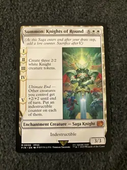 Magic The Gathering MTG - Summon: Knights of Round - Final Fantasy - Image 1