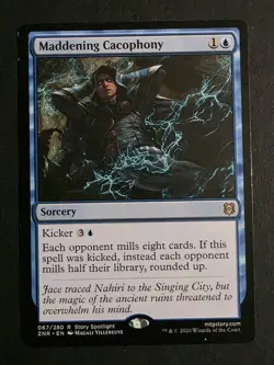 Maddening Cacophony Zendikar Rising Regular - Image 1