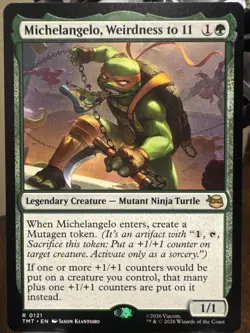 Michelangelo, Weirdness to 11 Teenage Mutant Ninja Turtles Regular - Image 1