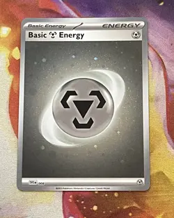Basic Metal Energy 008 Reverse Holo 151 Scarlet & Violet Pokemon Card - Image 1