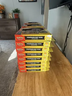 Pokemon Day 2026 LOT of 24 Collection Box Brand New Factory Sealed Pikachu - Image 1