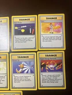 Base Set Pokemon Trainer Lot 72/102 73/102 74/102 75/102 76/102 77/102 78 79 80 - Image 3
