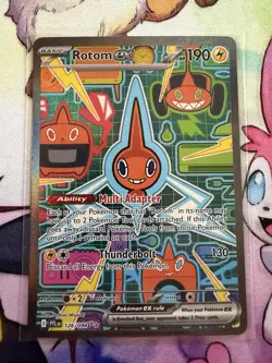Rotom EX 126/094 SIR Pokemon TCG Me02: Phantasmal Flames Holo - Image 1