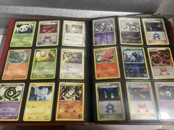 Pokemon TCG Binder Card Collection Lot Vintage English C/UC LP-DMG Lot 1D - Image 3