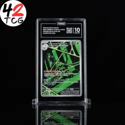 TAG Gem Mint 10 Team Rocket's Spidops 187/182 Pokemon Destined Rivals DRI EN - Image 1