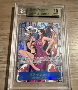 2024 One Piece 500 Years in the Future JP Boa Hancock Manga Art #OP07-051 BGS 10 - Image 1