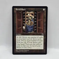 MTG English Scroll Rack NM Normal Tempest - Image 1