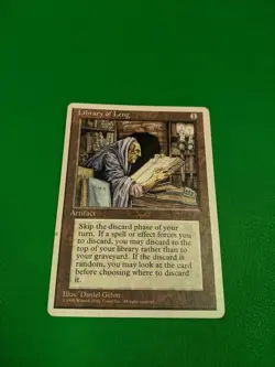 MTG Library of Leng Alternate 4th Edition Regular Uncommon - Image 1