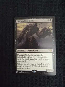 Wizards Diregraf Colossus Shadows over Innistrad Regular Rare Black Zombie Gian… - Image 1