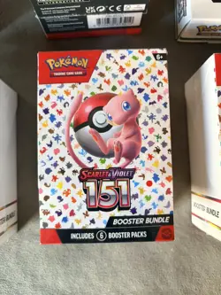 POKEMON SCARLET & VIOLET 151 BOOSTER BUNDLE x6 AND ALAKAZAM EX COLLECTION BOX ￼ - Image 3