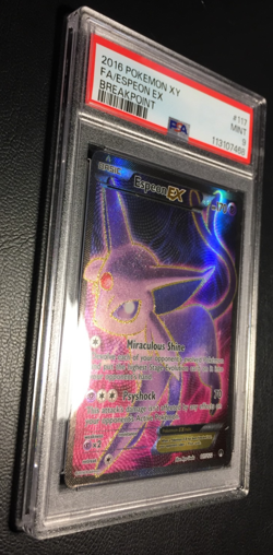 2016 Espeon EX | BreakPoint TURBOfieber | PSA 9 Mint | englisch | Psiana Pokemon - Image 3