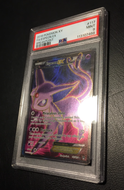 2016 Espeon EX | BreakPoint TURBOfieber | PSA 9 Mint | englisch | Psiana Pokemon - Image 4