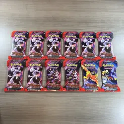 Pokemon TCG Destined Rivals Sleeved Booster Pack Lot Of 12 Sealed - Image 1