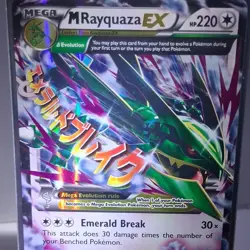 Pokemon TCG M Rayquaza EX Full Art Ultra Rare Holo Roaring Skies 2015 76/108 - Image 2