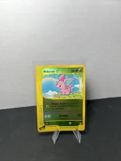 Nidoran - Aquapolis 96/147 2002 - E Reader - Pokemon TCG - WOTC Reverse Holo MP+ - Image 1