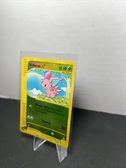 Nidoran - Aquapolis 96/147 2002 - E Reader - Pokemon TCG - WOTC Reverse Holo MP+ - Image 3