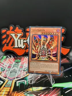 Yu-Gi-Oh! Lava Golem RA01-EN001 Ultra Rare 1st Ed - NM - Image 1