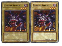 Dragon Zombie x2 2/10 DM+ Yu-Gi-Oh Starter Deck: Yugi SDY-014 01 - Image 1