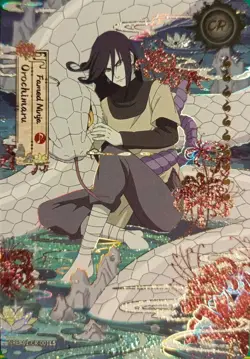 Naruto Kayou Card - CR Orochimaru - NREA01-CR-001L5 - Smriti Collectible Cards - Image 4