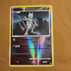 Pokemon Mewtwo TCG Reverse Holo Rare Card 11/146 Legends Awakened - Image 1