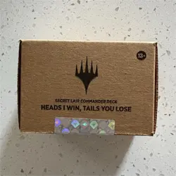 Magic: The Gathering Secret Lair Commander Deck Heads I Win Tails You Lose - Image 1