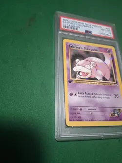 2000 POKEMON GYM HEROES 1ST EDITION #95 SABRINA'S SLOWPOKE PSA 8 - Image 4