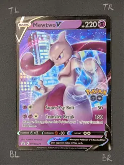 Pokemon TCG Mewtwo V SWSH223 Sword & Shield Promo FULL ART RARE PROMO (MINT!) - Image 3