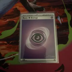 Pokemon Basic Psychic Energy World Championships 2023 Scarlet & Violet 009 TCG - Image 1