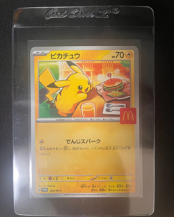 Pokemon Card Pikachu Promo Mcdonald's 020/M-P Pokemon Card Japanese 2025 NM - Image 1
