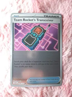 Pokemon Team Rocket's Transceiver 209/217 Ascended Heroes Reverse Holo NM - Image 1