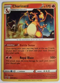 Charizard 025/185 | Vivid Voltage | Cracked Ice Holo Exclusive | Pokemon TCG - Image 1